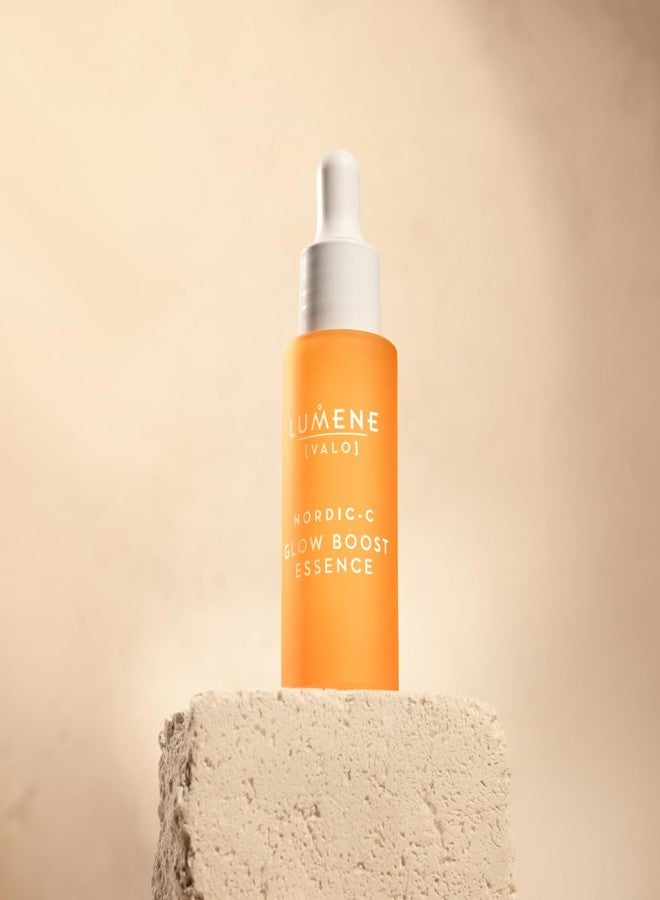 Lumene Nordic-C [Valo] Glow Boost Essence Serum for Face, Glow Up Vitamin C Serum with Hyaluronic Acid and Antioxidants, Enhancing Skin Hydration, 1 fl oz - Image 2