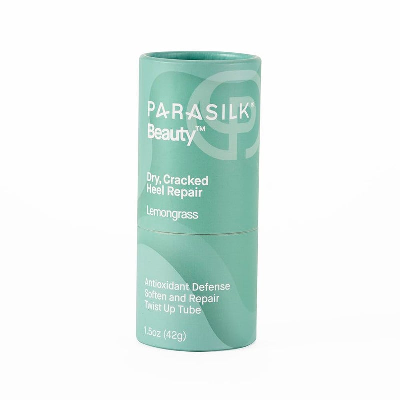 Parasilk Beauty Lemongrass Heel Repair Moisturizing Stick for Dry Cracked Feet Superior Antioxidant Oils  Wax Repair  Soften Dry Skin Nighttime Foot Balm