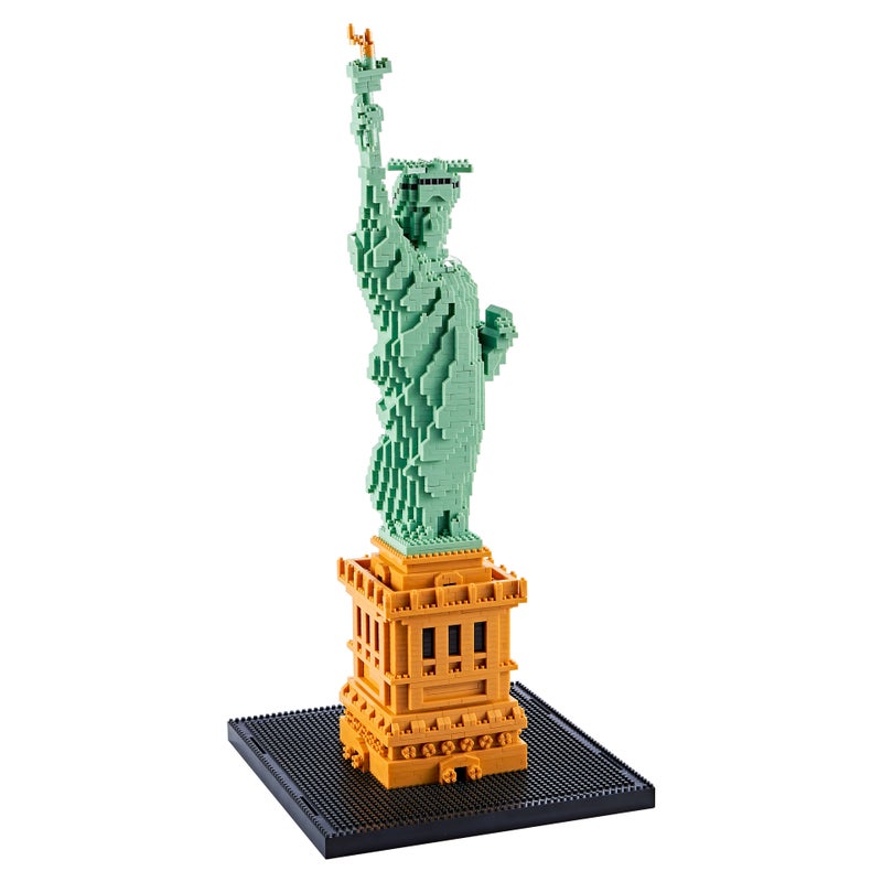 World Famous Building Series American Statue Of Liberty Building Blocks Diamond Particles Statue Of Liberty - Image 4