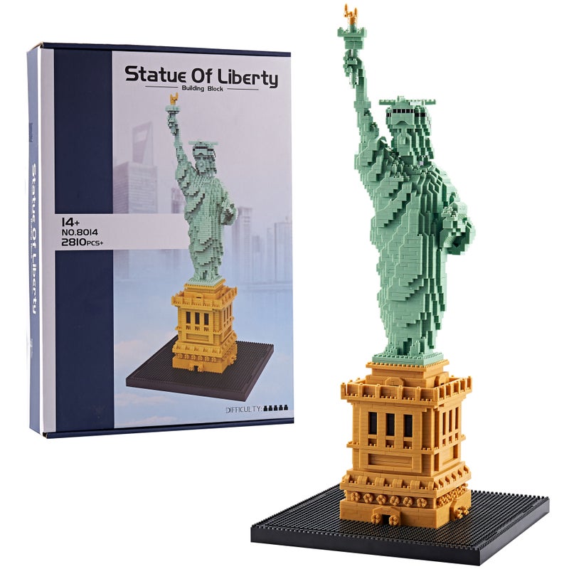 World Famous Building Series American Statue Of Liberty Building Blocks Diamond Particles Statue Of Liberty - Image 1