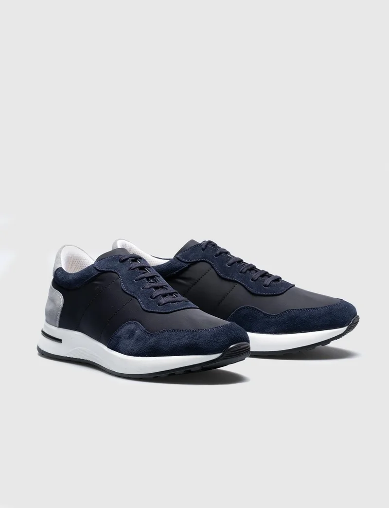 كاباني Navy Blue Lace-up Men's Sports Shoes10