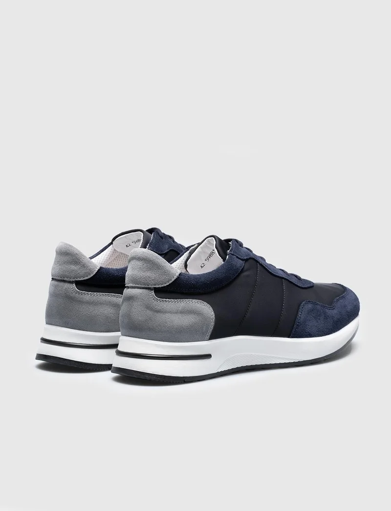 كاباني Navy Blue Lace-up Men's Sports Shoes10