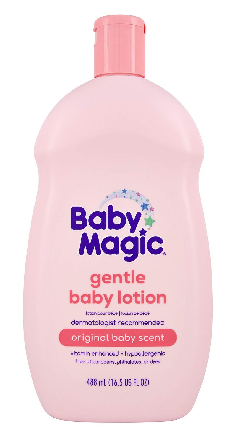 Baby Magic لوشن بيبي ماجيك اللطيف برائحة الأطفال الأصلية 16.5 أونصة - 488 مل - Image 1