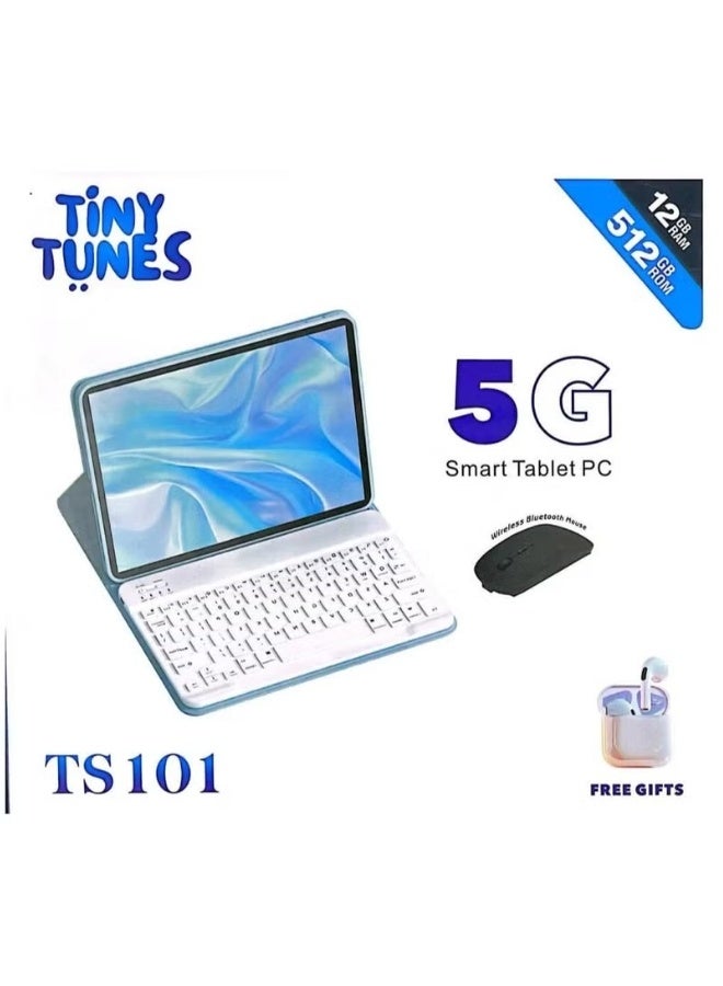 Tiny Tunes Advanced 5G Smart Tablet PC for Kids with Protective Case - Image 2