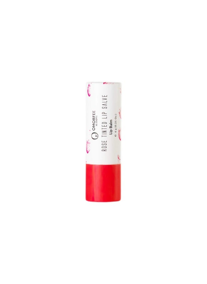 OMORFEE BE EXOTIC OF - Omorfee 100% Organic Tinted Lip Balm Stick Treatment Natural Lip Tint Gloss Long Lasting Rose Lip Tint Strawberry Flavor Beetroot & Cocoa Butter Pink Red Color Moisturizing Lip Balm 6G/0.21Oz - Image 1