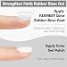 FZANEST Rubber Base Builder Gel for Nails Kit, 6pcs*7.5ml in a Bottle, Nail Strengthener Extension With Jelly Natural Nude Pink Colors, UV Soak Off Polish - Image 3