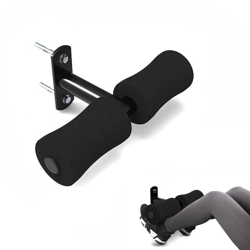 WYGVNR Wall Mounted Sit Up Bar Situps Foot Holder Sit Up Exercise bar Nordic Hamstring Curl Sit Up Assistant Device Abdominal Core Workout - Image 2