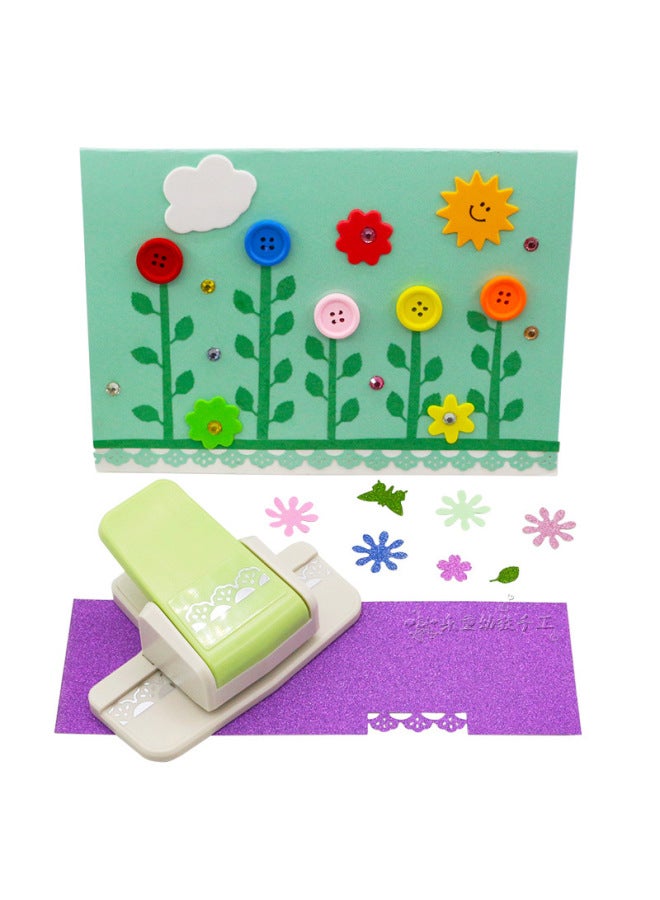 Edge Holder Embosser Flower Breaker Diy Handmade Greeting Card Making Lace Pattern Lace Hollow Cute Printing Machine-Color:No. 7  - Image 1