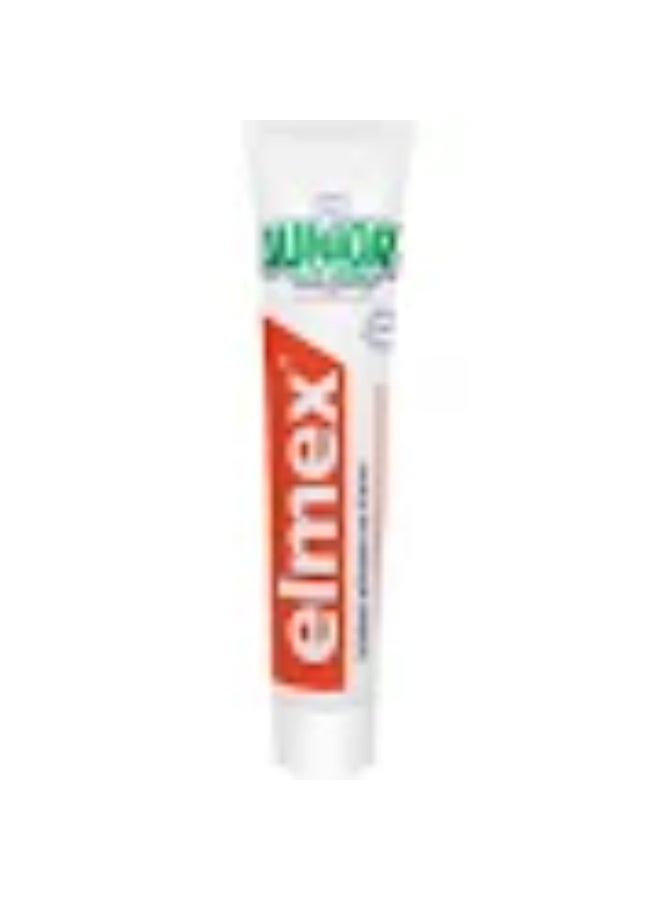 Elmex Junior Caries Protection Toothpaste 6-12 Years 75ml - Image 4