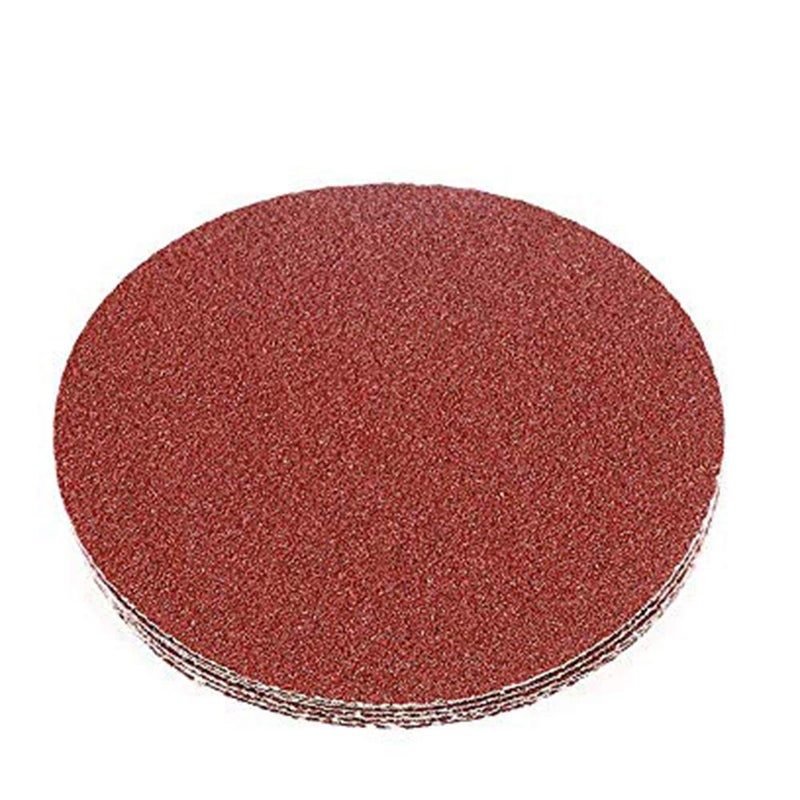 HIFROM 5 Inch Sanding Discs NO-Hole Hook and Loop 40 Grit Sandpaper Aluminum Oxide Random Orbital Sander Pads (60-Pack) - Image 1