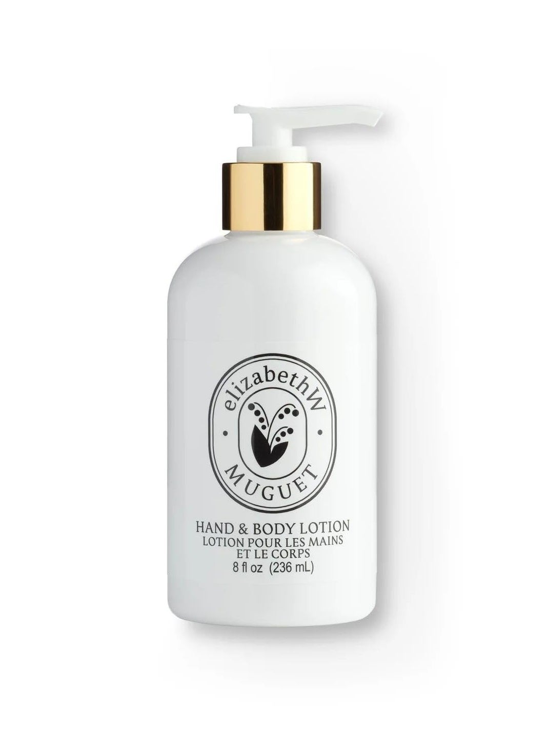 elizabeth W - elizabeth W Muguet Hand and Body Lotion 8 Fluid Ounces White - Image 1