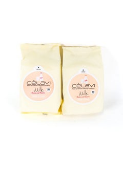 Celavi Cosmetics Celavi Makeup Remover Cleansing Wipes Removing Towelettes 2 Packs 60 Sheets (Milk)  - Image 1