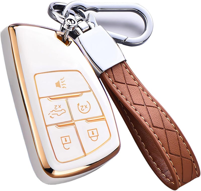 Cacacar Key Fob Cover for Chevy GMC - Image 1