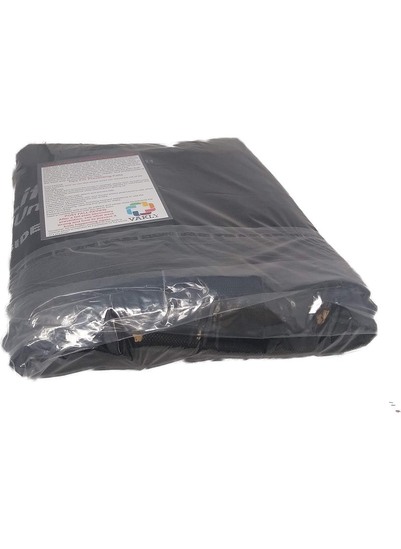 Vakly Vakly Patient Transfer Sheet Blanket 40x80 with 14 Handles for Lifting Moving Turning and Positioning Patients up to 1500 LB  Large Positioning Unit for Repositioning Fall Prevention Guide  - Image 5