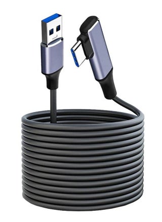 Link Cable 3M Compatible with Meta Quest Pro/Oculus Quest 2 Accessories and PC/Steam VR, High Speed PC Data Transfer, USB 3.0 to USB C Cable for VR Headset and Gaming PC - pzsku/Z86BD627C82FC59BD3F36Z/45/_/1724775260/0bfc5c55-cee1-4f5e-954d-05b9ecd24703