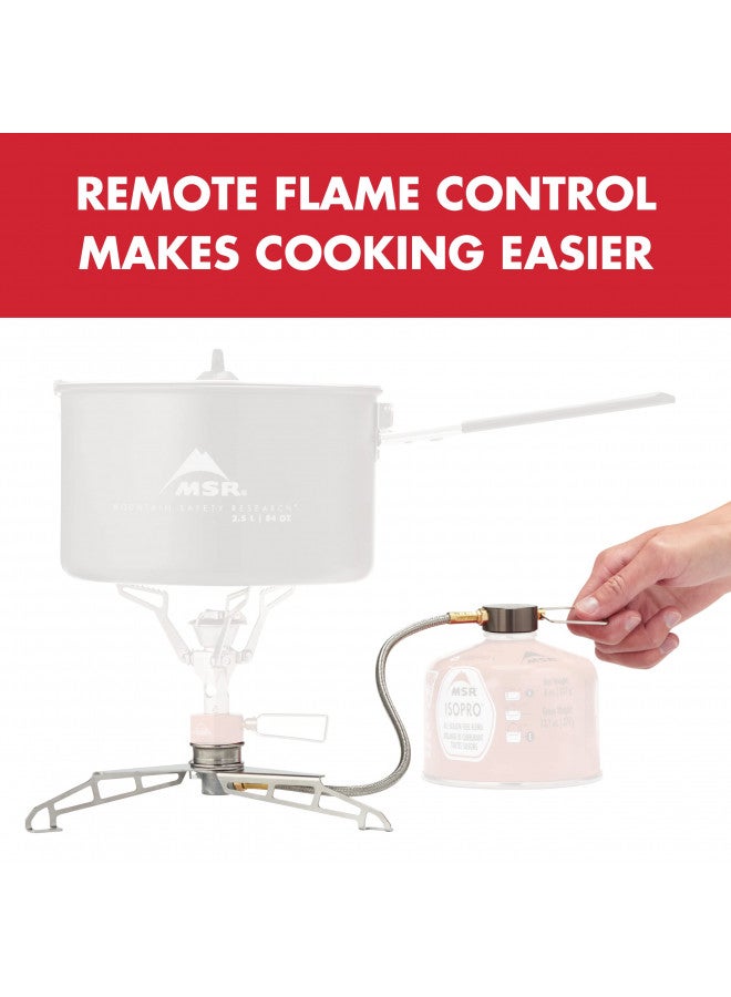 MSR MSR LowDown Remote Camping and Backpacking Stove Adapter - Image 3