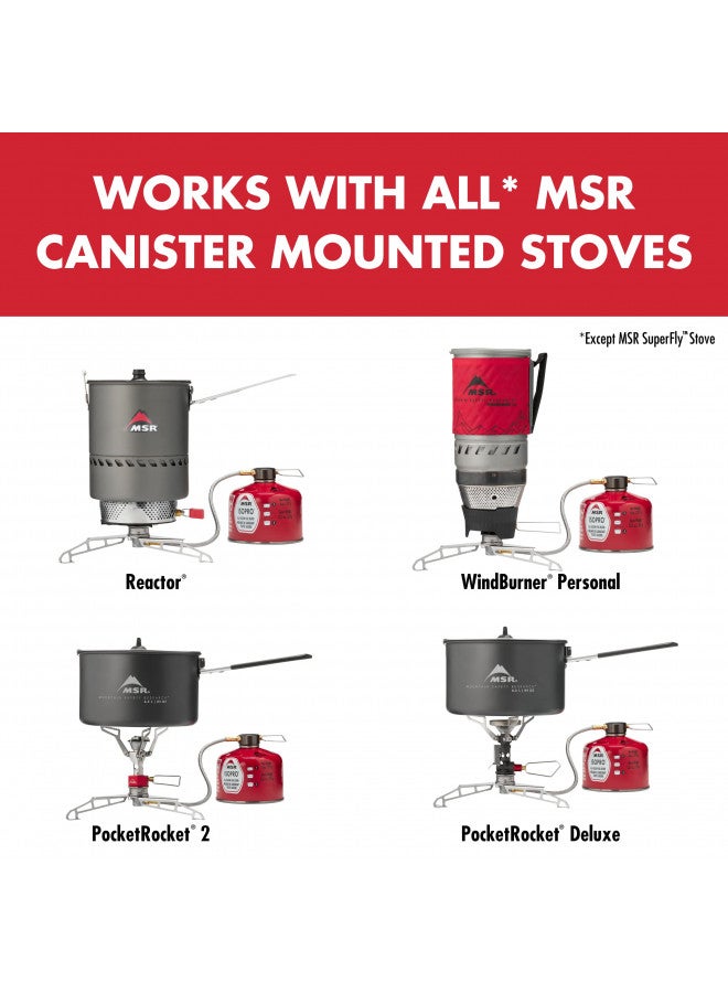 MSR MSR LowDown Remote Camping and Backpacking Stove Adapter - Image 2