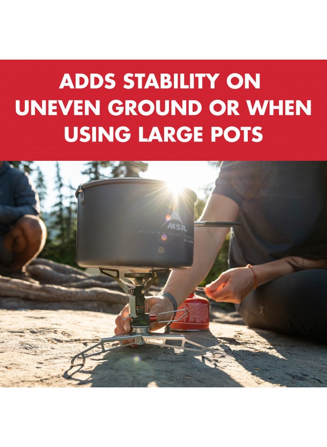 MSR MSR LowDown Remote Camping and Backpacking Stove Adapter - Image 4