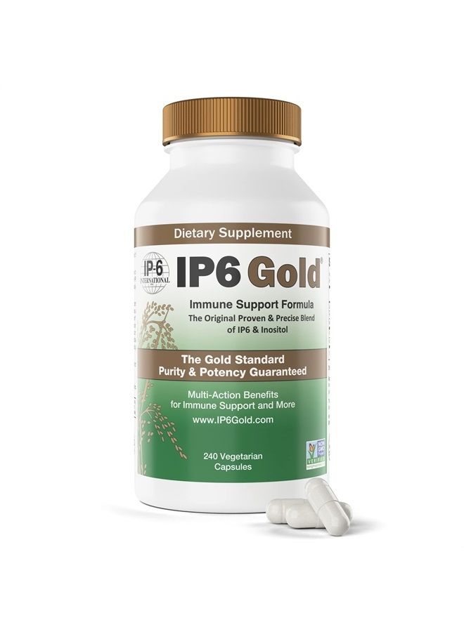 IP6 Gold Immune Support Formula, 240 Vegetarian Capsules - Image 1