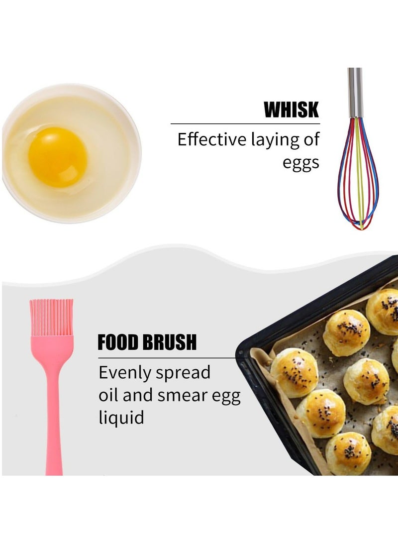 رولستيمي 10 قطعة سيليكون أواني المطبخ مجموعة - Image 4