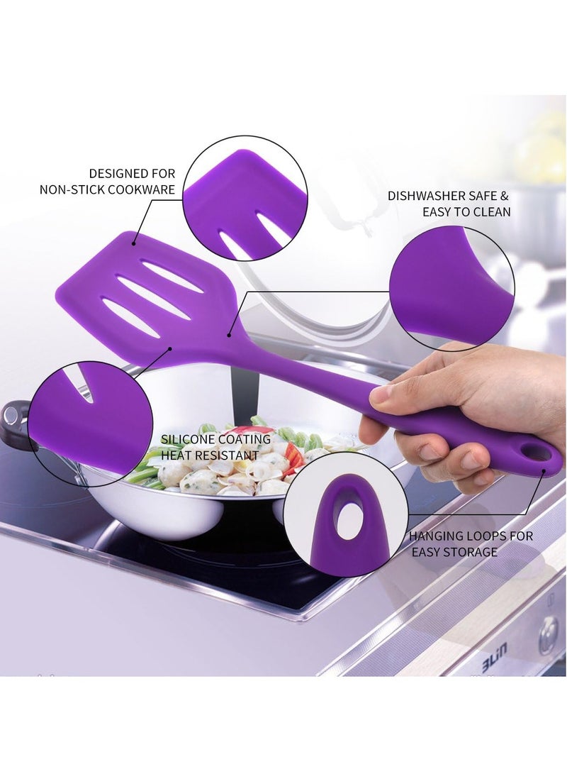 رولستيمي 10 قطعة سيليكون أواني المطبخ مجموعة - Image 3