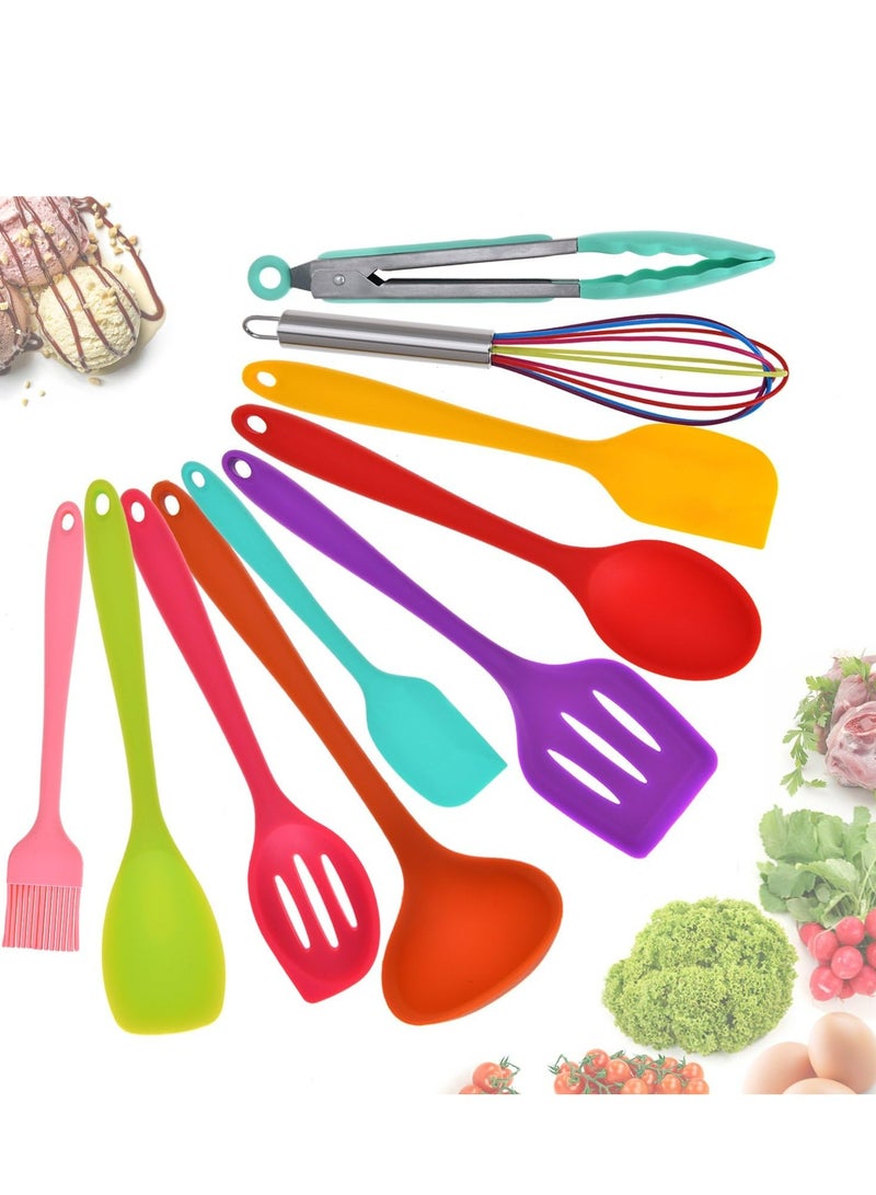 رولستيمي 10 قطعة سيليكون أواني المطبخ مجموعة - Image 1