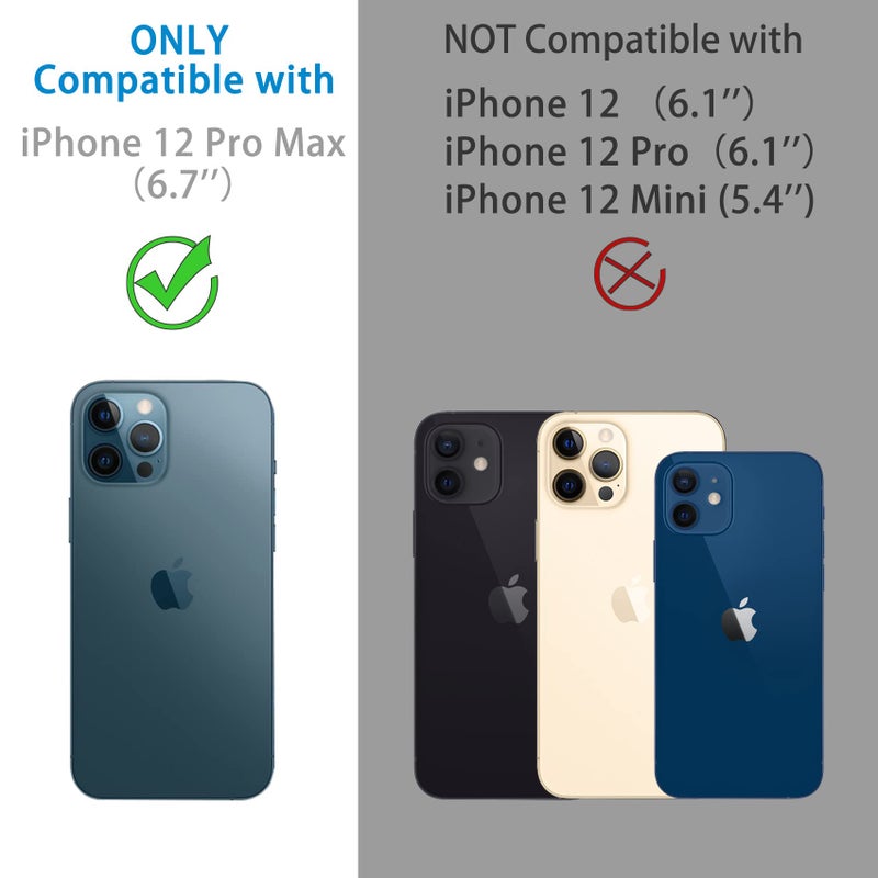 Dengduoduo 3 Pack Tempered Glass Camera Lens Protector for iPhone 12 Pro Max 6.7", Ultra HD, 9H Hardness, Anti-Scratch, Case Friendly, Easy to Install [No Affect on Night Shots] - Image 2