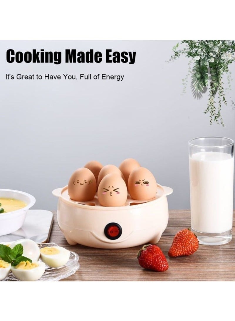 Electric Egg Boiler, Steam Egg Boiler Double Layers Egg Cooker Mini Steamer Poacher Kitchen Cooking Breakfast Machine, Rapid Egg Cooker 6/12/18-Egg Capacity Soft Medium Hard Boiled Electric Egg Boiler  - Image 2