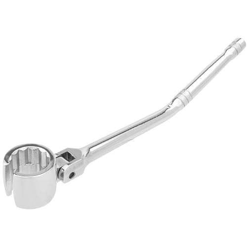 Performance Tool W84007 Flexible Head Oxygen Sensor Wrench with Contour Handle, Chrome-Vanadium Steel (7/8-Inch or 22mm) - Image 1