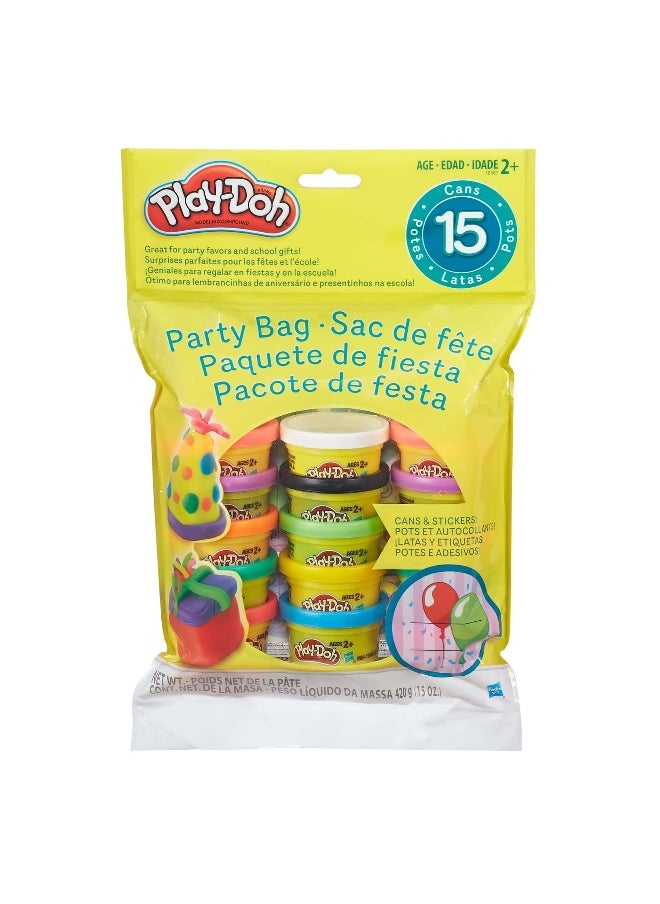 Play-Doh Play-Doh Modeling Clay Party Bag (Pack of 15)  - Image 1
