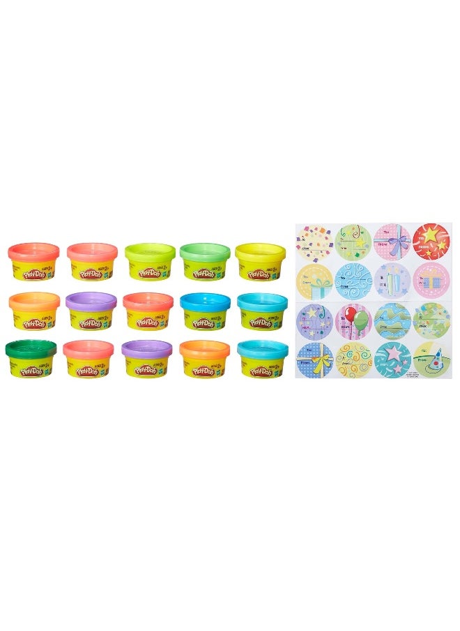 Play-Doh Play-Doh Modeling Clay Party Bag (Pack of 15)  - Image 2