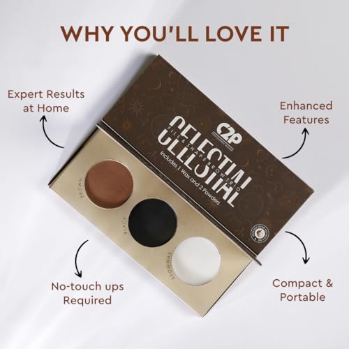 C2P PROFESSIONAL MAKEUP C2P Pro Celestial Eyebrow Palette for Women 12g | 3-in-1 Brow Kit (Powder + Wax) | Fills, Shapes & Defines | Long-Lasting, Non-Sticky & Buildable | Enriched with Coconut, Castor Oil & Vitamin E - Image 4