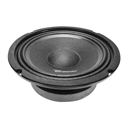 Timpano 6.5 Inch Shallow Car Speaker 600 Watts TPT-MB6-4 Slim Shallow Profile 4 Ohm, PRO Midbass Car Audio Loudspeaker Compact for Doors (Single) - Image 5