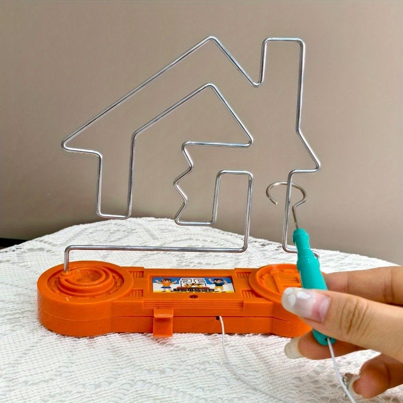 Intermediate Orange Maze Challenge Toy Intelligence Development Puzzle Game Birthday Party Gift - Image 1