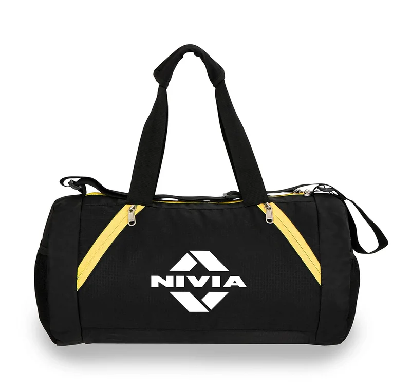 نيفيا Nivia Beast Gym Bag - Black/Red