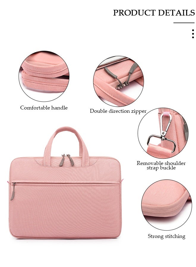 DUNISO 15.6 Inch Laptop Bag with Multi Compartment Lightweight Laptop Hand Bag Crossbody Bag Travel Business Briefcase Water-Resistant Dust-proof Shoulder Messenger Bag for Women Work Office - Image 2