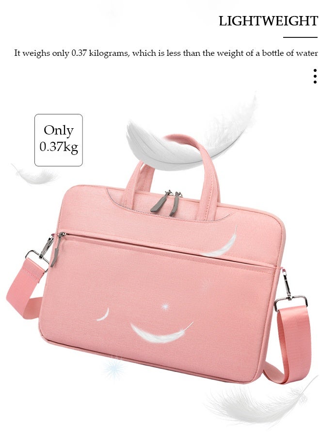 DUNISO 15.6 Inch Laptop Bag with Multi Compartment Lightweight Laptop Hand Bag Crossbody Bag Travel Business Briefcase Water-Resistant Dust-proof Shoulder Messenger Bag for Women Work Office - Image 4