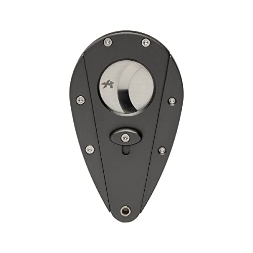 Xikar Xi1 Cigar Cutter, 440C Stainless Steel Blades with Rockwell HRC 57 Rating, 54 Ring Gauge, Double Guillotine Action, Titanium - Image 1