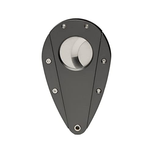 Xikar Xi1 Cigar Cutter, 440C Stainless Steel Blades with Rockwell HRC 57 Rating, 54 Ring Gauge, Double Guillotine Action, Titanium - Image 4