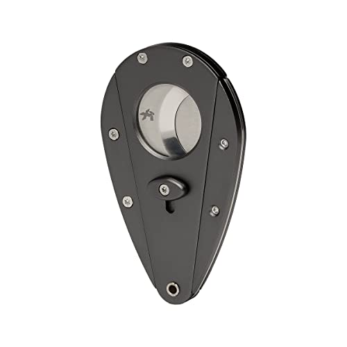 Xikar Xi1 Cigar Cutter, 440C Stainless Steel Blades with Rockwell HRC 57 Rating, 54 Ring Gauge, Double Guillotine Action, Titanium - Image 3