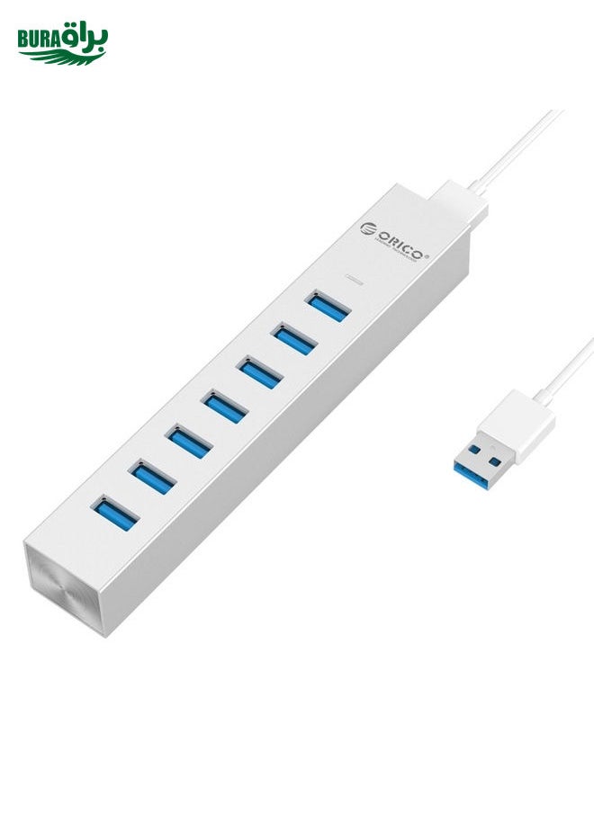 BURAQ ORICO ASH7-U3 Aluminum Alloy 7 Ports USB 3.0 HUB  - Image 1