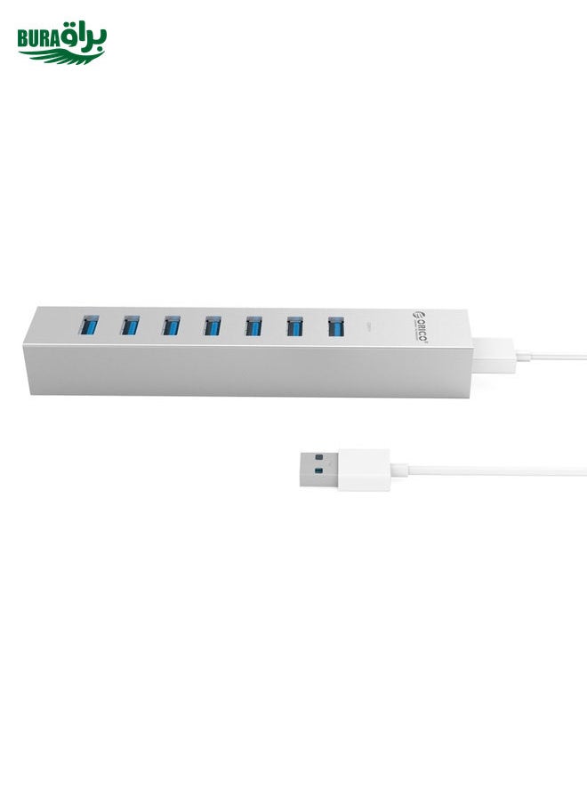 BURAQ ORICO ASH7-U3 Aluminum Alloy 7 Ports USB 3.0 HUB  - Image 3