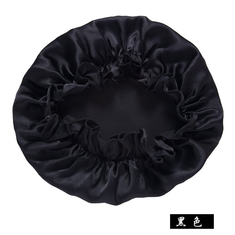 Silk Nightcap Women'S Adult Spring, Summer, Home Long Hair Headband Sleeve Mulberry Silk Various Specifications - Image 5