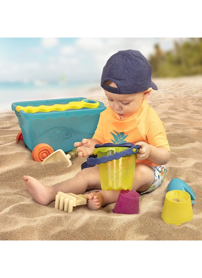 B. Toys Turquoise Beach Wagon  - Image 5