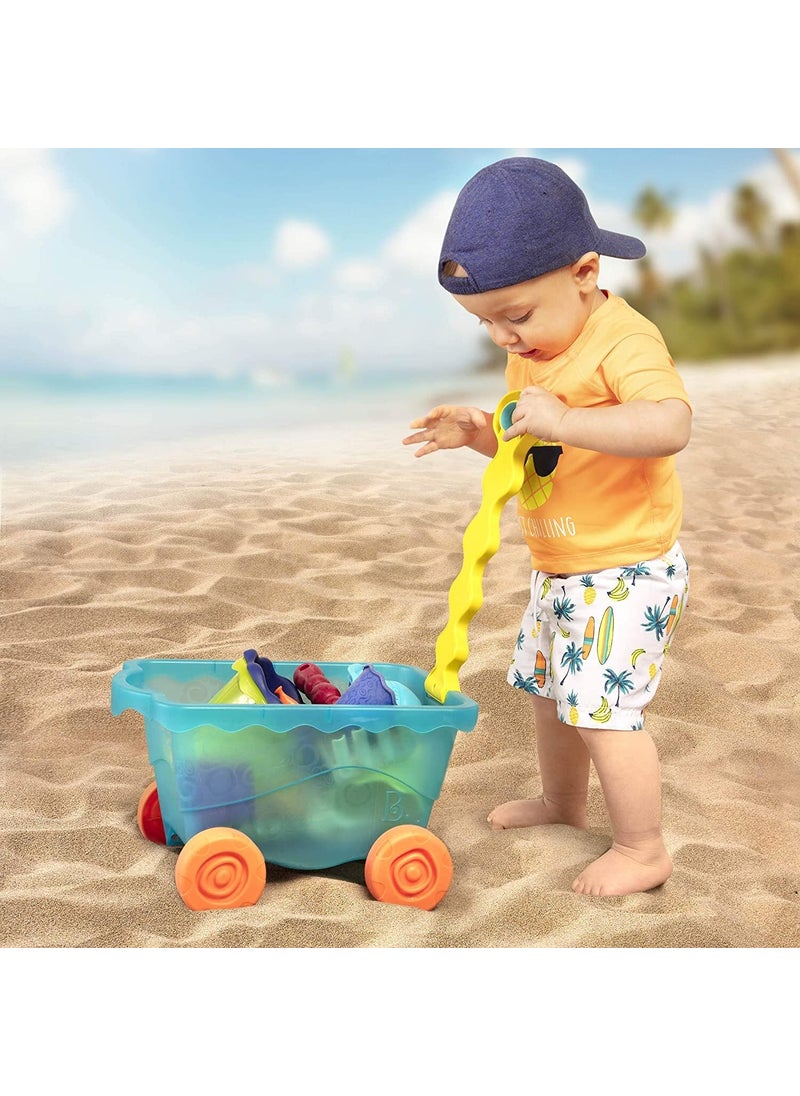 B. Toys Turquoise Beach Wagon  - Image 4