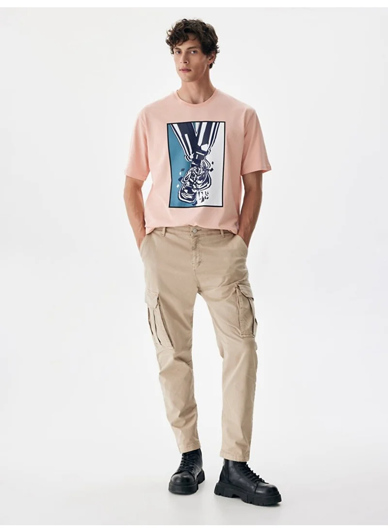 ال تي بي Beige Trousers