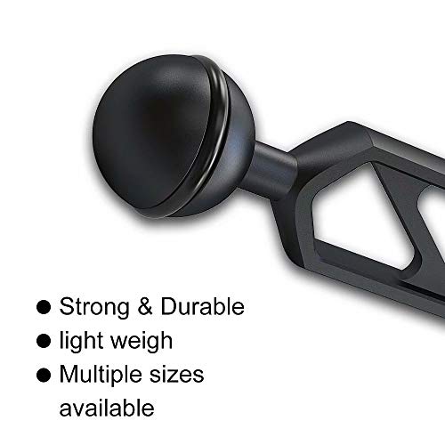 MEIKON luminum Alloy 6 Inch Dual Ball Arm for Underwater Photography Light Connection - Image 2
