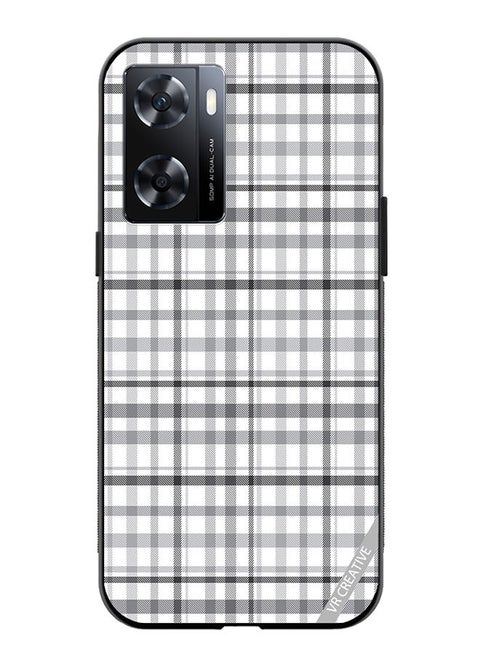 Protective Case Cover For OnePlus Nord N20 SE Checks Design Multicolour