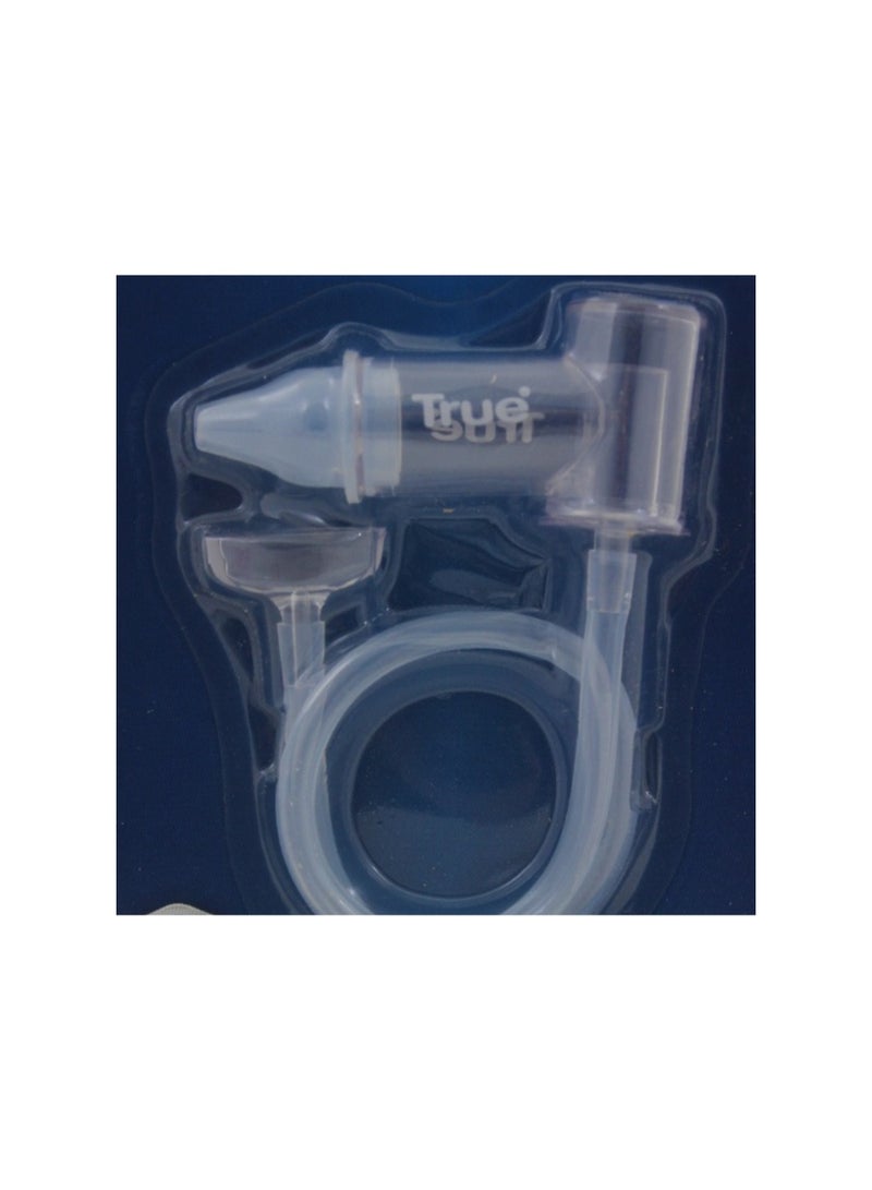 True Gold Silicon Nasal Aspirator with Suction Tube 0m+ - Image 3