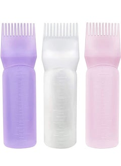 ORiTi 3-Piece Root Comb for Hair Dye Bottle Mixcolour  - Image 1